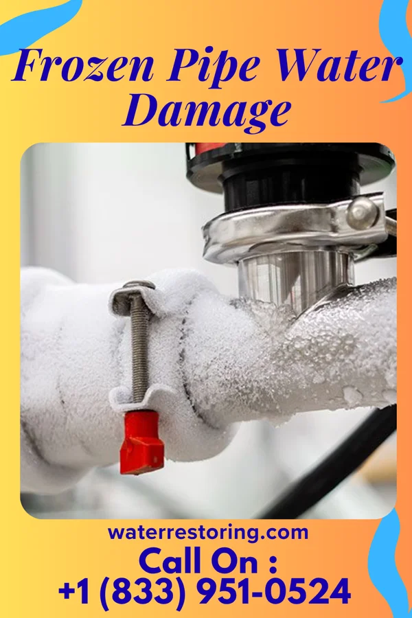 Frozen Pipe Water Damage in Rossmore, WV
